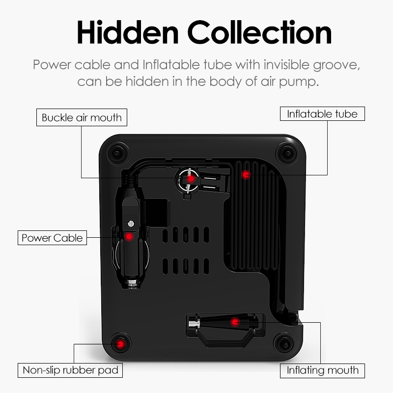 portable air pressure pump