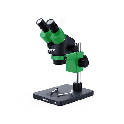 RELIFE Trinocular Stereo Microscope 0.7-4.5X Continuous Zoom Microscope