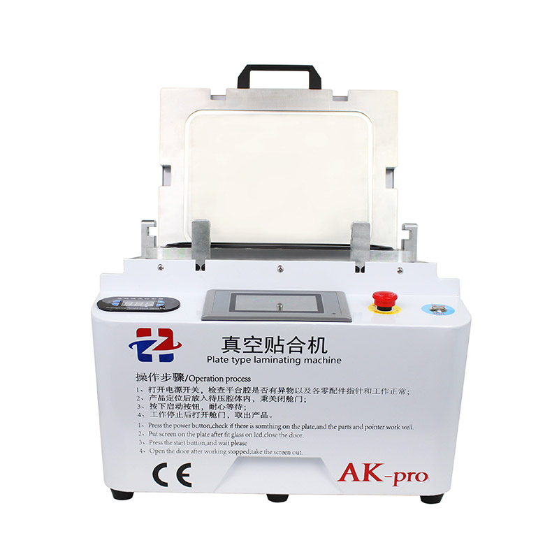 AK pro Vacuum Phone OCA Lamination Machine and Bubbles Removing Machine