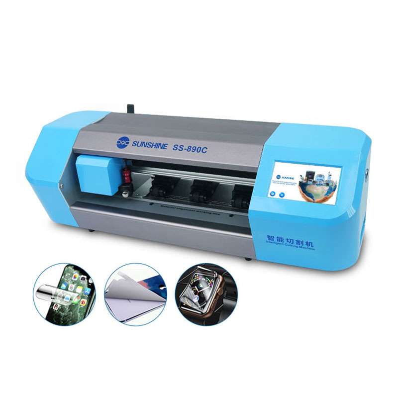 Newest SS-890C Auto Film Phone Screen Protector Cutting Machine